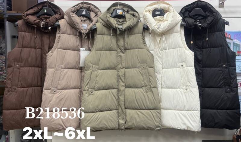 Kamizelka damskie Roz 2XL-6XL, 1 Kolor Paczka 5 szt